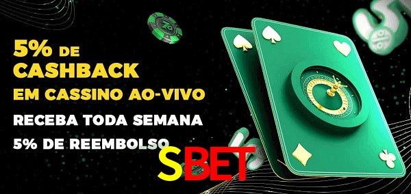 Promoções do cassino ao Vivo Sbet